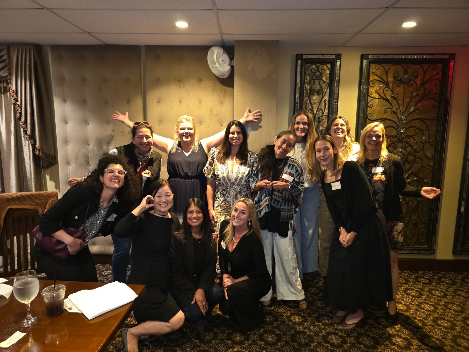 Lisa McCarthy with women founders and investors at a FoundHER and FundHER community gathering in Los Angeles